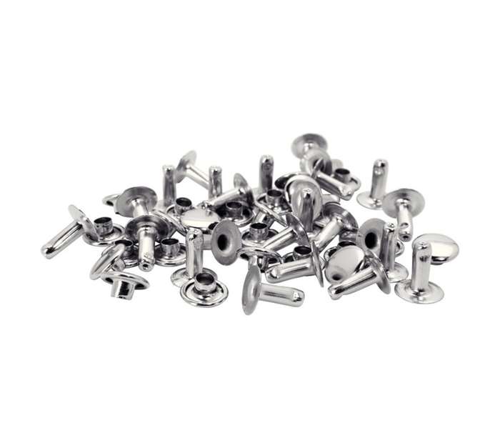 Rapid 25 x Tubular Rivets (8 x 3 x 9mm)