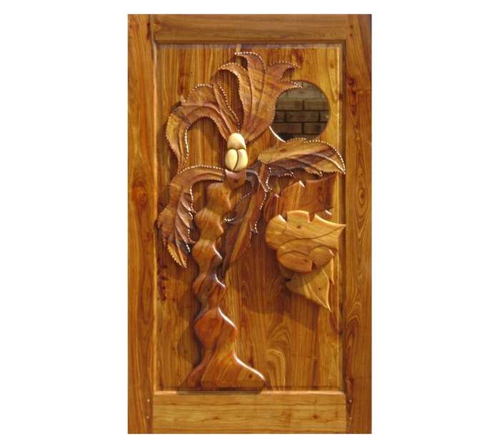 It's Africa Woodcraft K1 Kiaat Pivot Door and Frame (1200 x 2120mm)