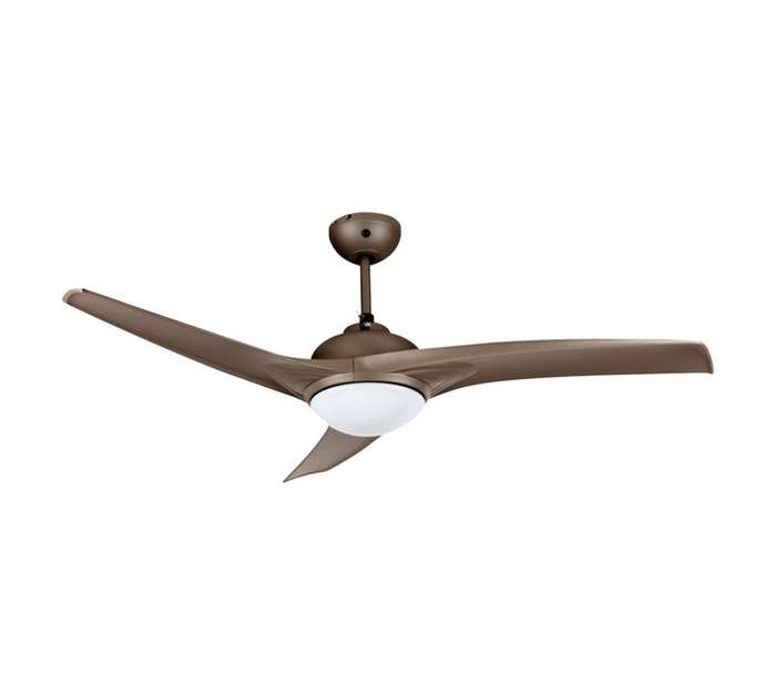 Decor Centre 3 Blade Ceiling Fan and Light - Dark Titanium (1320mm)