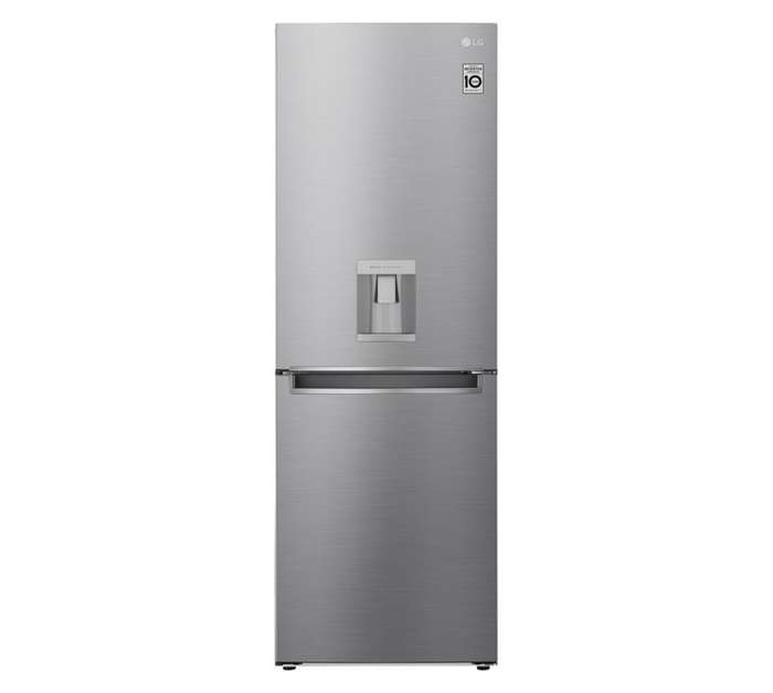 LG Combi Fridge Freezers Silver 334L GC-F369NLJM