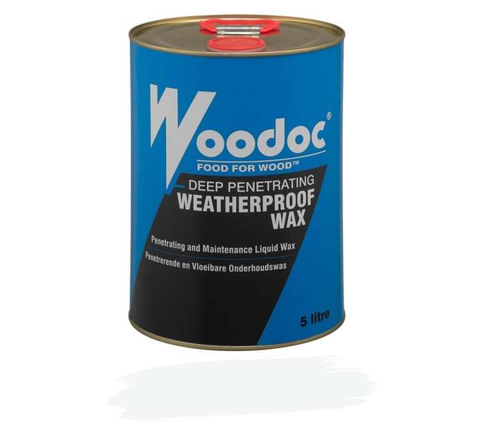 Woodoc Weatherproof Wax - Clear (5L)