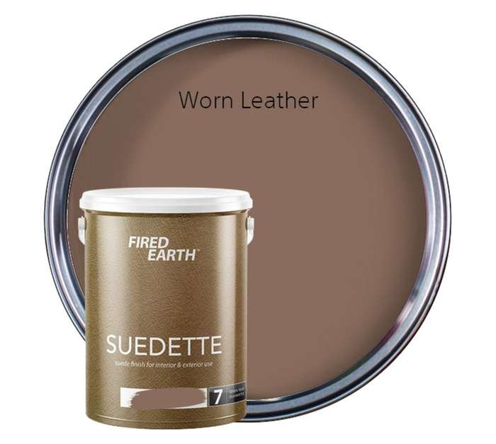 Fired Earth Suedette - Worn Leather (5L)
