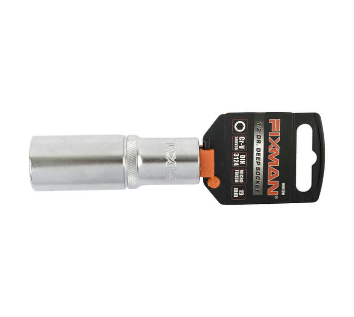 FIXMAN SOCKET 19MM 1/2 DRV DEEP