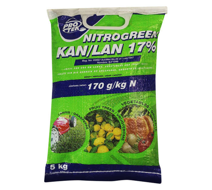 Protek Nitrogreen Kan/Lan Fertiliser (5kg)