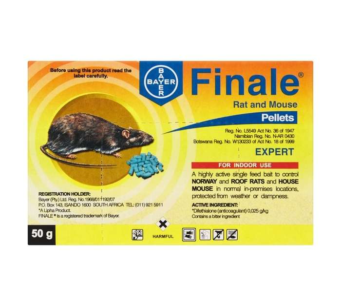 Bayer Finale Rat And Mouse Pellets (50g)
