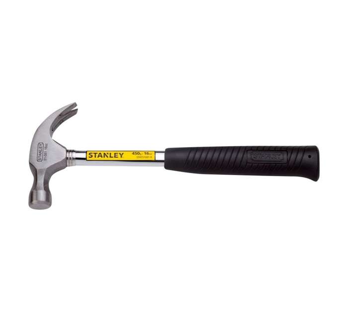 Stanley Tubular Steel Hammer - Black (450g)