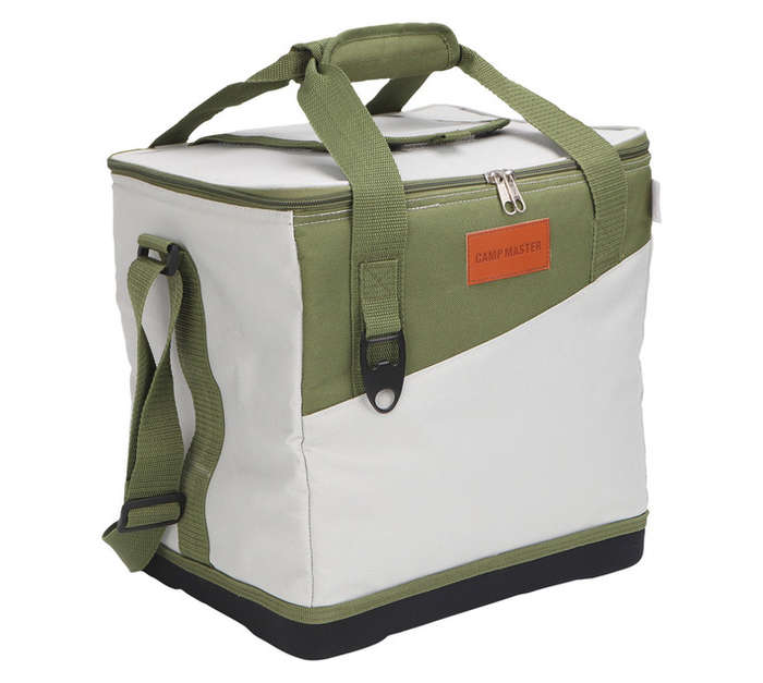 Camp Master Delux 36 Can Coller Bag - Grey/Green