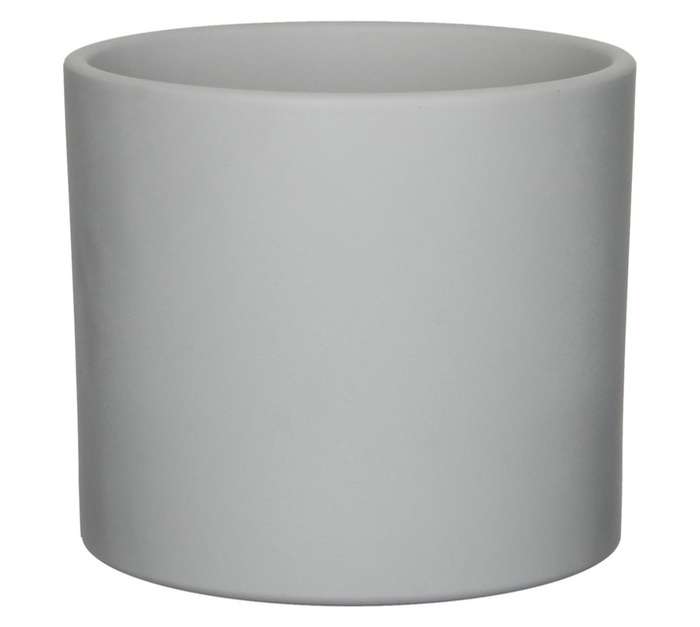 Round Era Pot - Light Matt Grey (175 x 175 x 145mm)