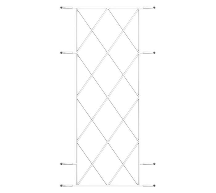 Xpanda Burglar Guard Diam - White (460 x 410mm)