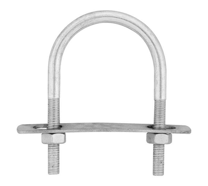 Active Hardware 8 x 50mm U Bolt with plate and nut