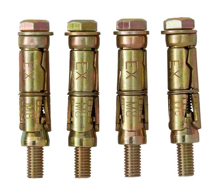 Eureka 8 x 65mm Expansion Bolt (4 Pack)