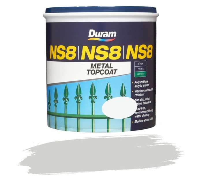 Duram NS8 Metal Topcoat - Medium Grey (1L)