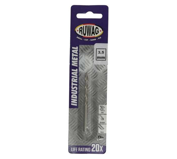 Ruwag 3.5mm Industrial Metal Drill Bit