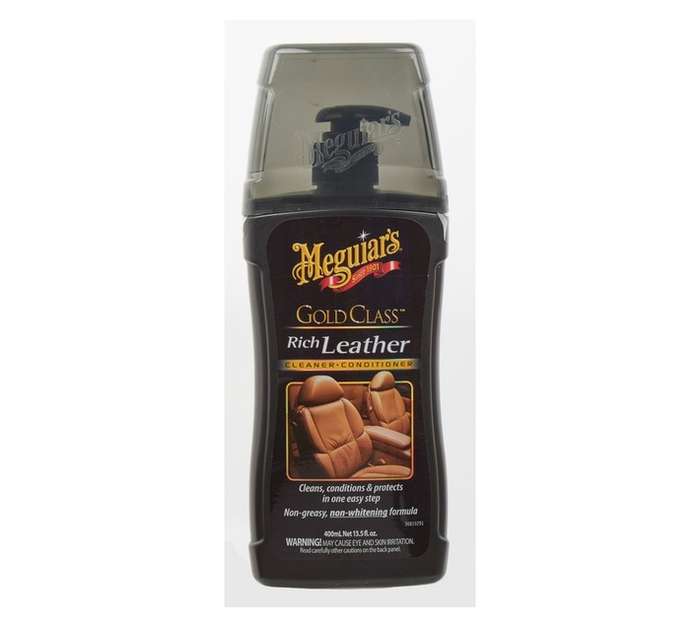 Meguiars Gold Class Rich Leather - Black (400ml)