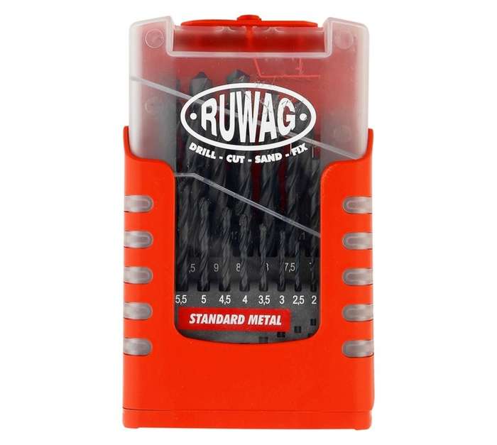 Ruwag 25 Piece HSS Drill Bit Set (25 Piece)