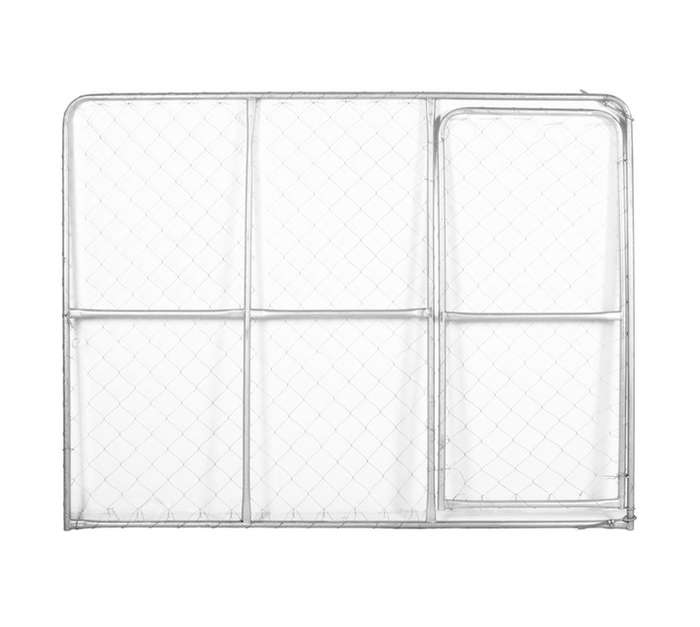 Awesome Steel Bow Gate - Silver (1800 x 3600mm)