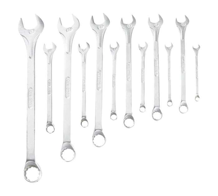 Grip 12 Piece Combination Spanner Set