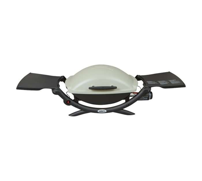 Weber Q2000 Gas Grill - Cream/White
