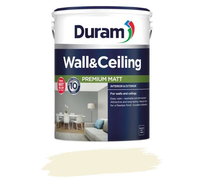 Duram Wall and Ceiling - Sea Sand (5L)