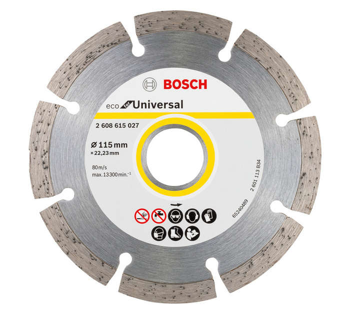 Bosch 2608615027 Universal Eco Diamond Cutting Disc (115mm)