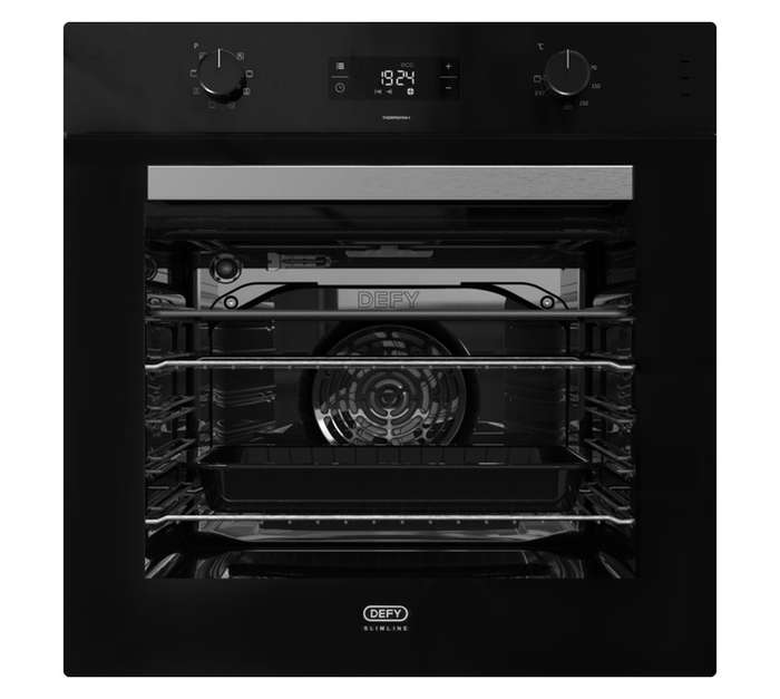 Defy Under Counter Oven (564 x 599 x 594mm) Black DBO489