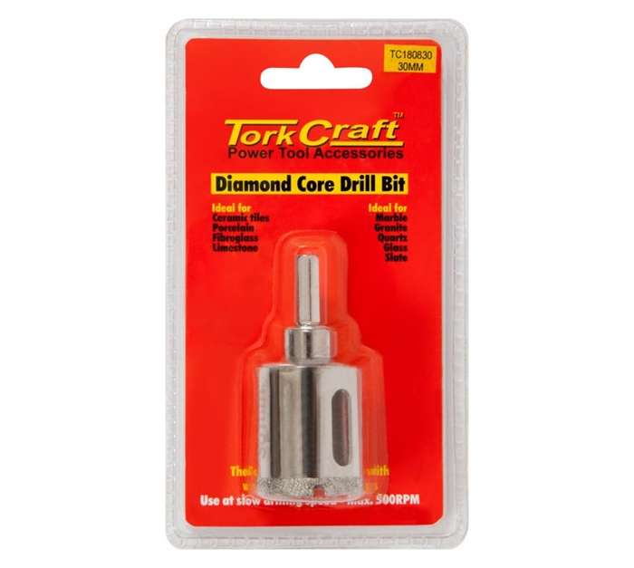 Tork Craft TC180830 Diamond Core Bit for Tiles (30mm)