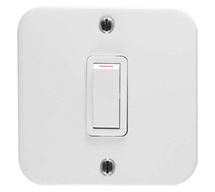 Crabtree 1-Lever 1-Way Switch Ind