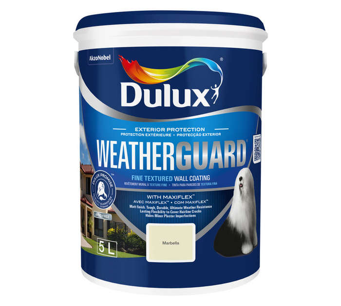 Dulux Weatherguard Fine Textured - Marbella (5L)