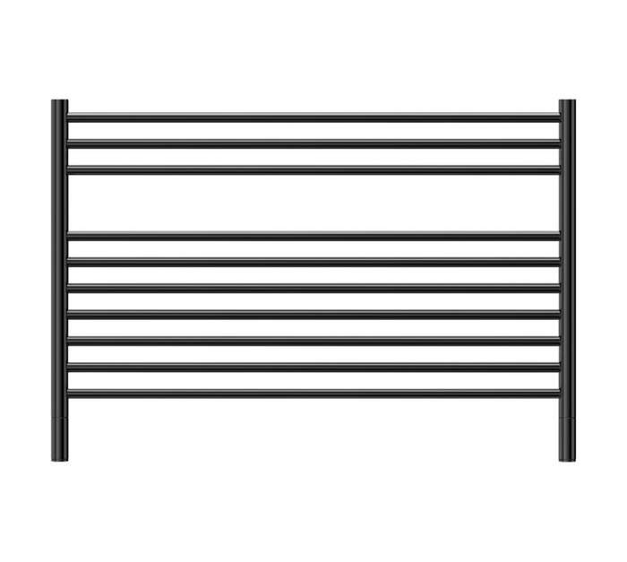 Jeeves ZAK0750GL Classic K Heated Towel Rail - Black (118 x 750 x 690mm)