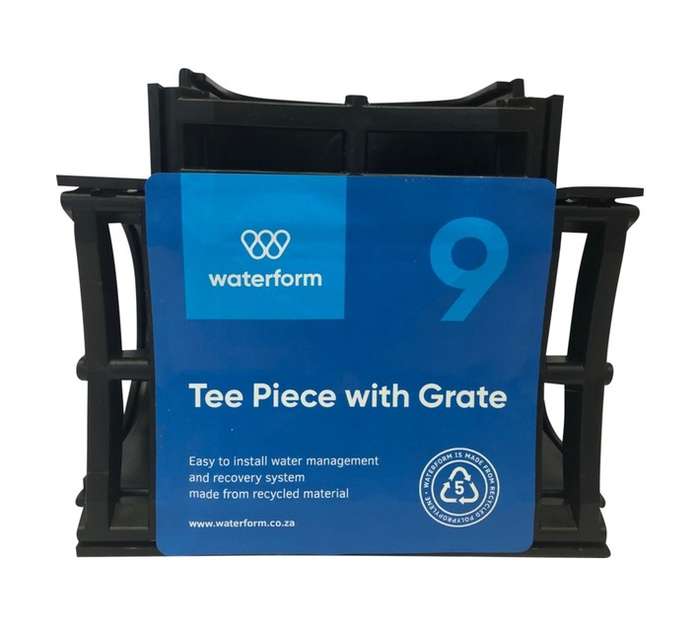 Waterform T Piece Complete - Black