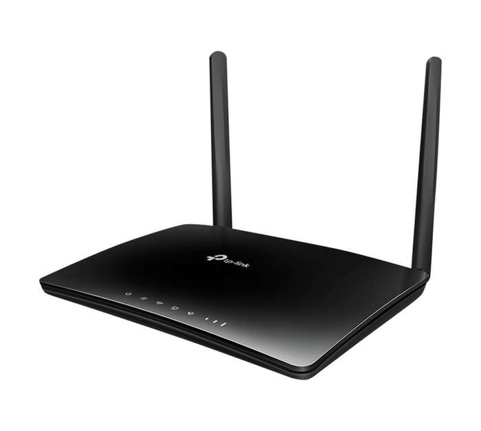 TP-Link TL-MR6500V 300Mbps 4G LTE Wi-Fi Router - Black (202 x 141 x 33.6mm)