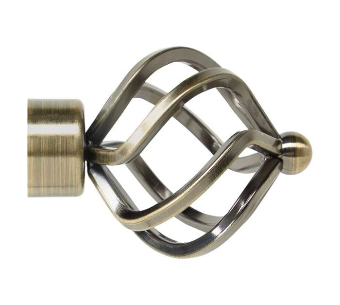Twiat Finial - Brushed Bronze (32mm)