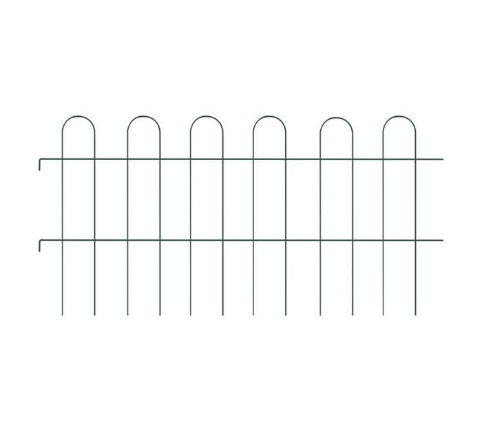 Storm 10 x Bulk Lawn Border Loop Fence - Green (1000 x 540mm)