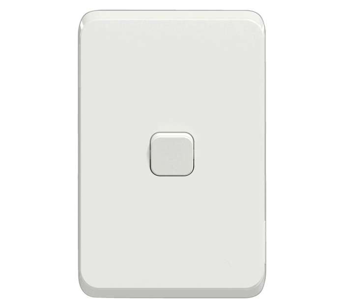 Schneider Electric SCH085 1 Lever 2 Way Switch - White (10A)