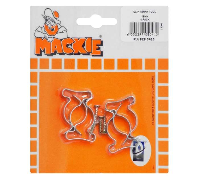Mackie 19mm Terry Clip - Electrogalvanised