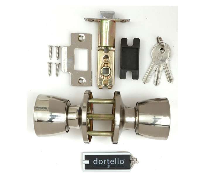 Dortello Satin Nickel Tulip Lock