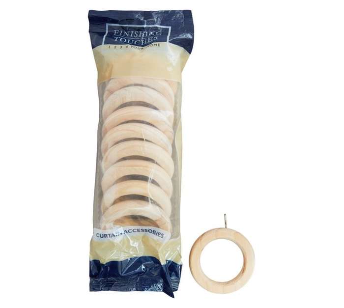 Rings - Natural (34mm) 10 Pack