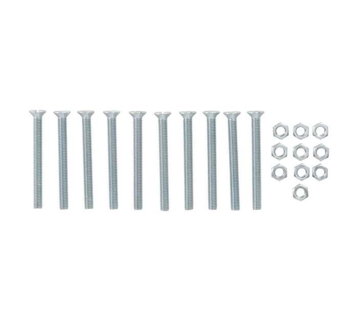 Eureka 5 x 50 Machine Screw and Nut Countersunk (8 Pack)