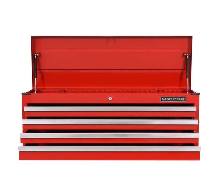 Mastercraft 4 Drawer Tool Chest - Red (660mm)