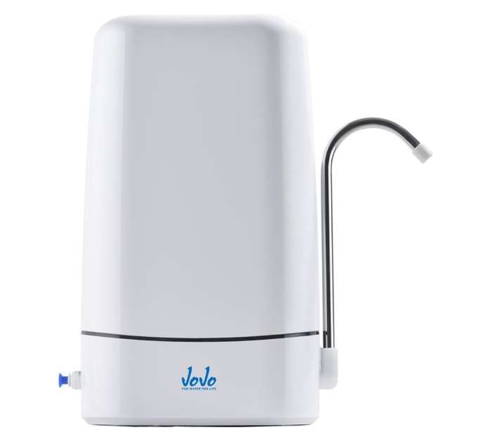 JoJo Tanks Twin Stage Counter Top Water Filter - White (230 x 156 x 334mm)