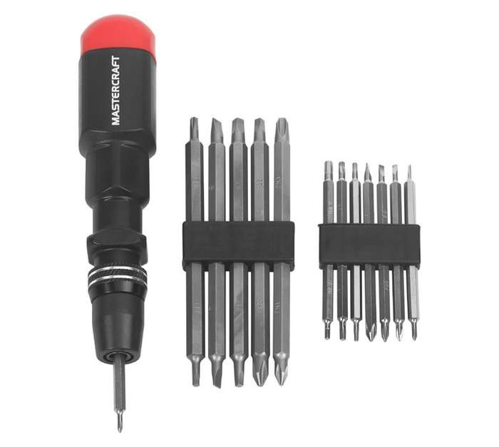 Mastercraft GS180901 26 in 1 Quick Load Screwdriver Set