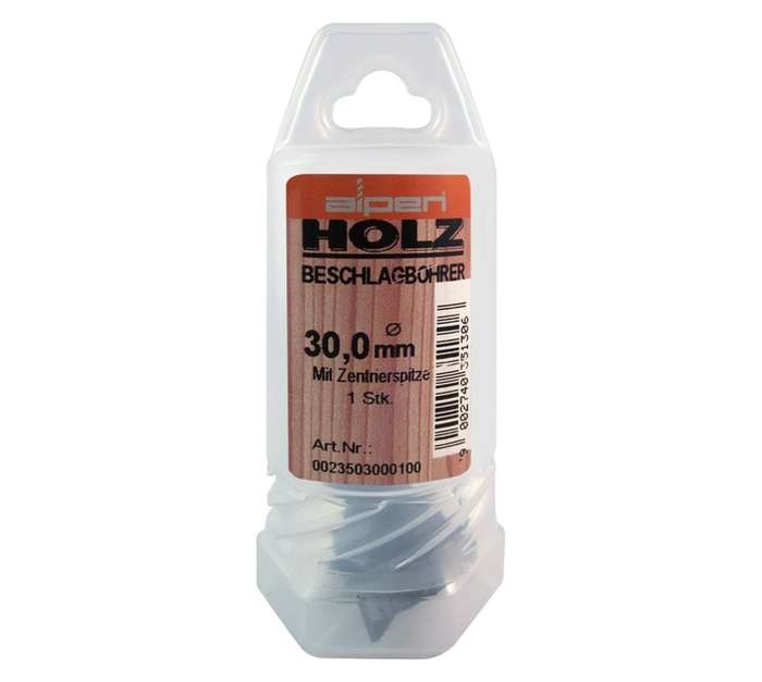 Alpen TCT Hinge Bore Drill Bit (30mm)