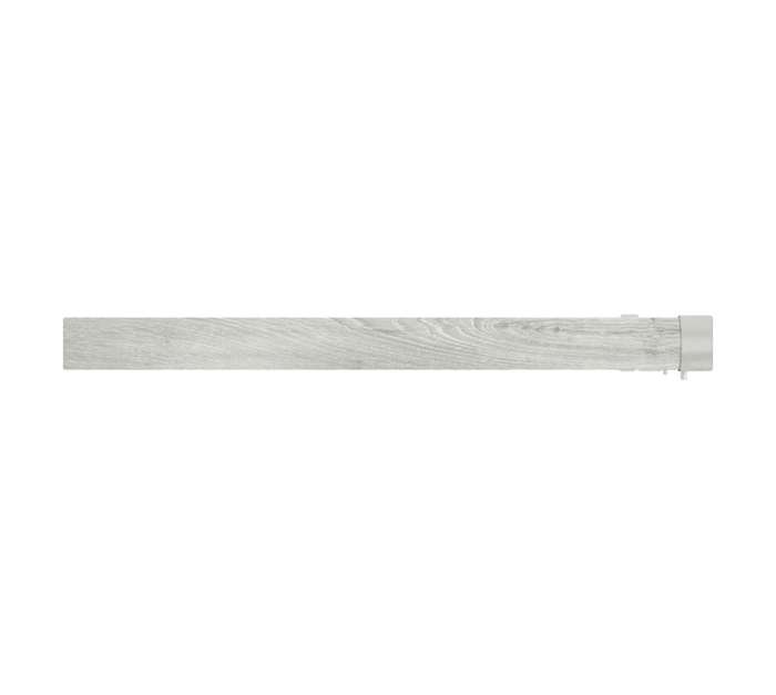 Design House 40PP3A Double 40mm Rod and Track - Grey Oak (2000mm)