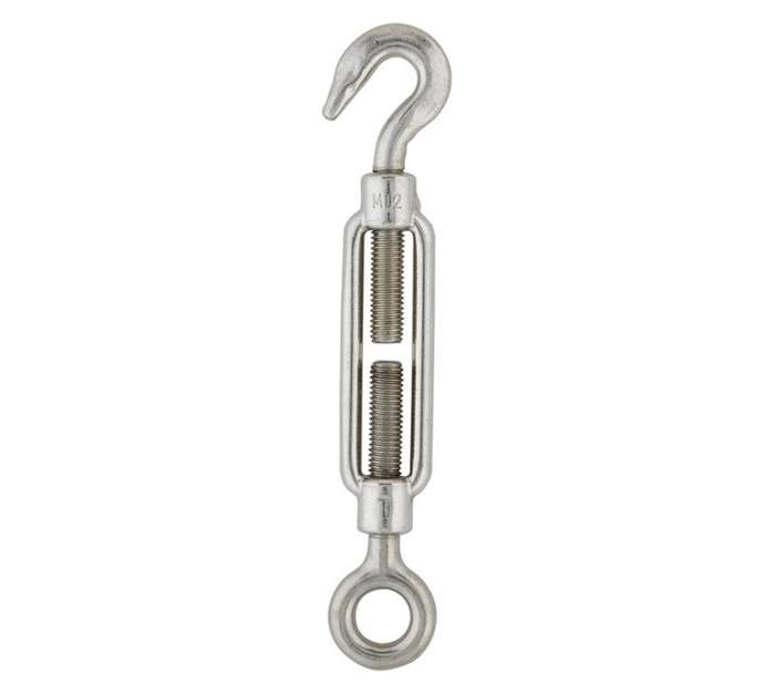 Active Hardware Stainless Steel Hook to Eye Turnbuckle (12mm)