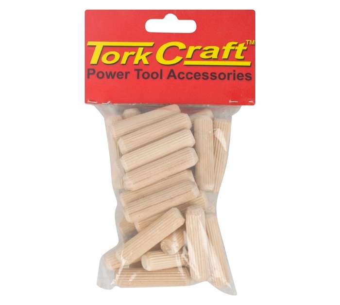 Tork Craft 30 x Wood Dowels (10 x 40mm)