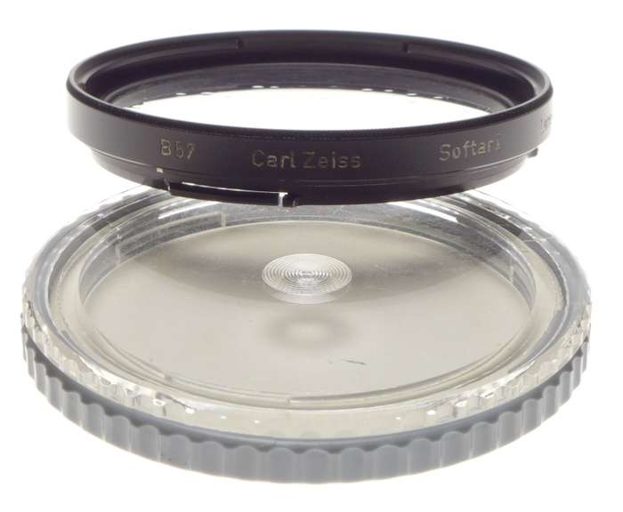 Softar I B57 bayonet mount Zeiss filter HASSELBLAD camera lens accesory cased