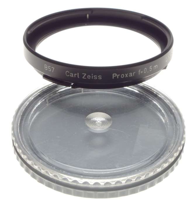 Zeiss Proxar B57 f=0,5m Close up filter cased HASSELBLAD camera lens accessory
