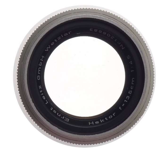 LEICA HEKTOR 1:4.5/13.5cm LEITZ f=135mm CAMERA CHROME LENS CAPS FITS M3 M7 M8 M9