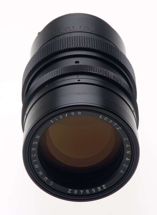 SUMMICRON 2/90mm BLACK M MOUNT LEICA CAMERA LENS f=90mm CLEAN CONDITION FITS M9