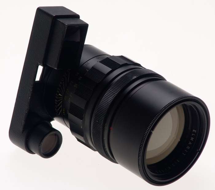 LEICA CAMERA LENS ELMARIT-M 1:2.8/135mm EYES f=135mm BLACK LENS CAPS FITS M8 M9